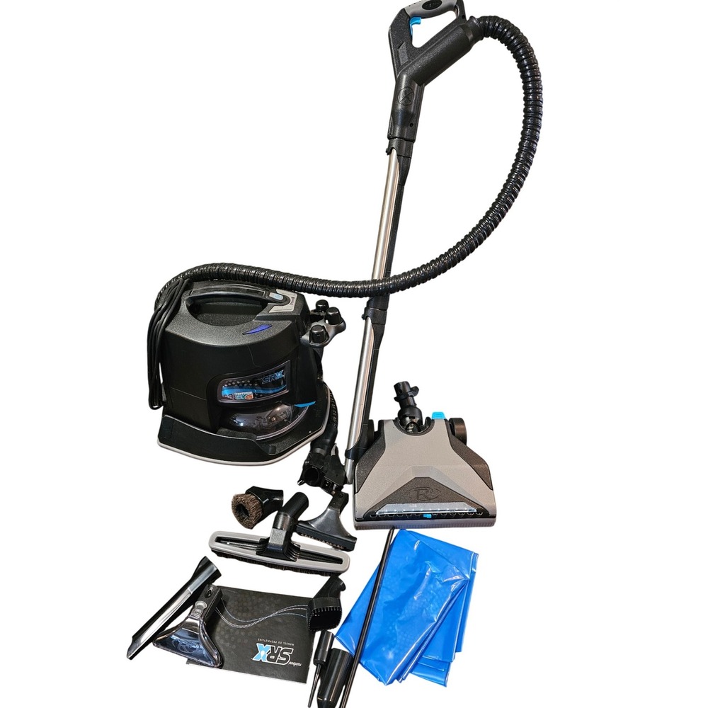 Rainbow SRX Water Filtration Vacuum Cleaner System‎ Black Bagless HEPA Certified